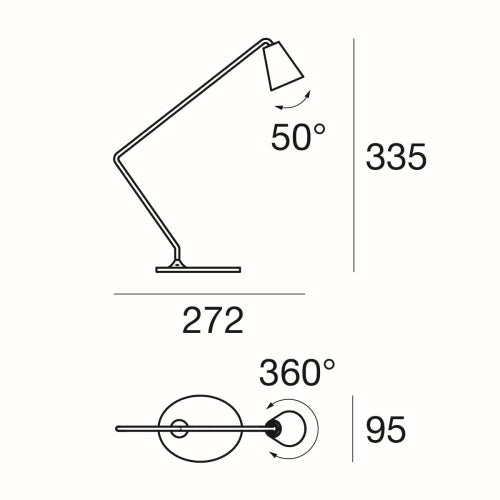 Conus Table Lamp Small