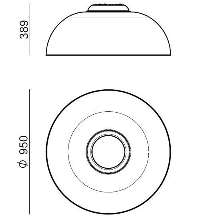 Demi Large Ceiling Light Specifications