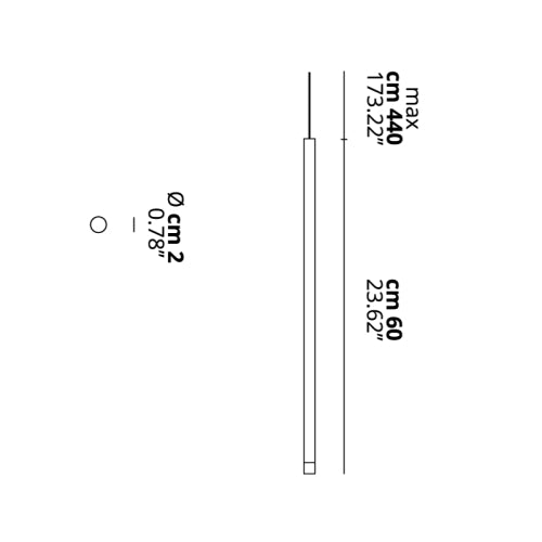 A-Tube Nano Pendant Light Medium