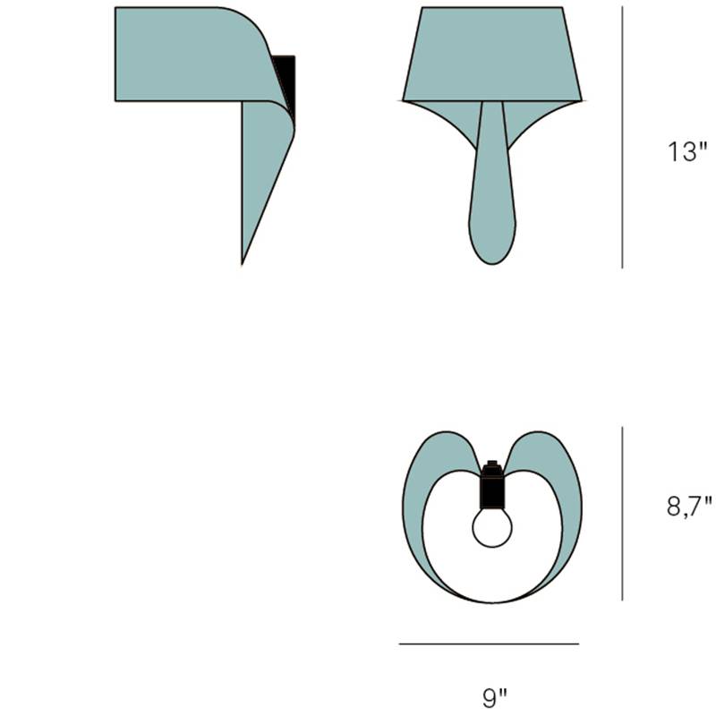 Air Wall Sconce Specifications