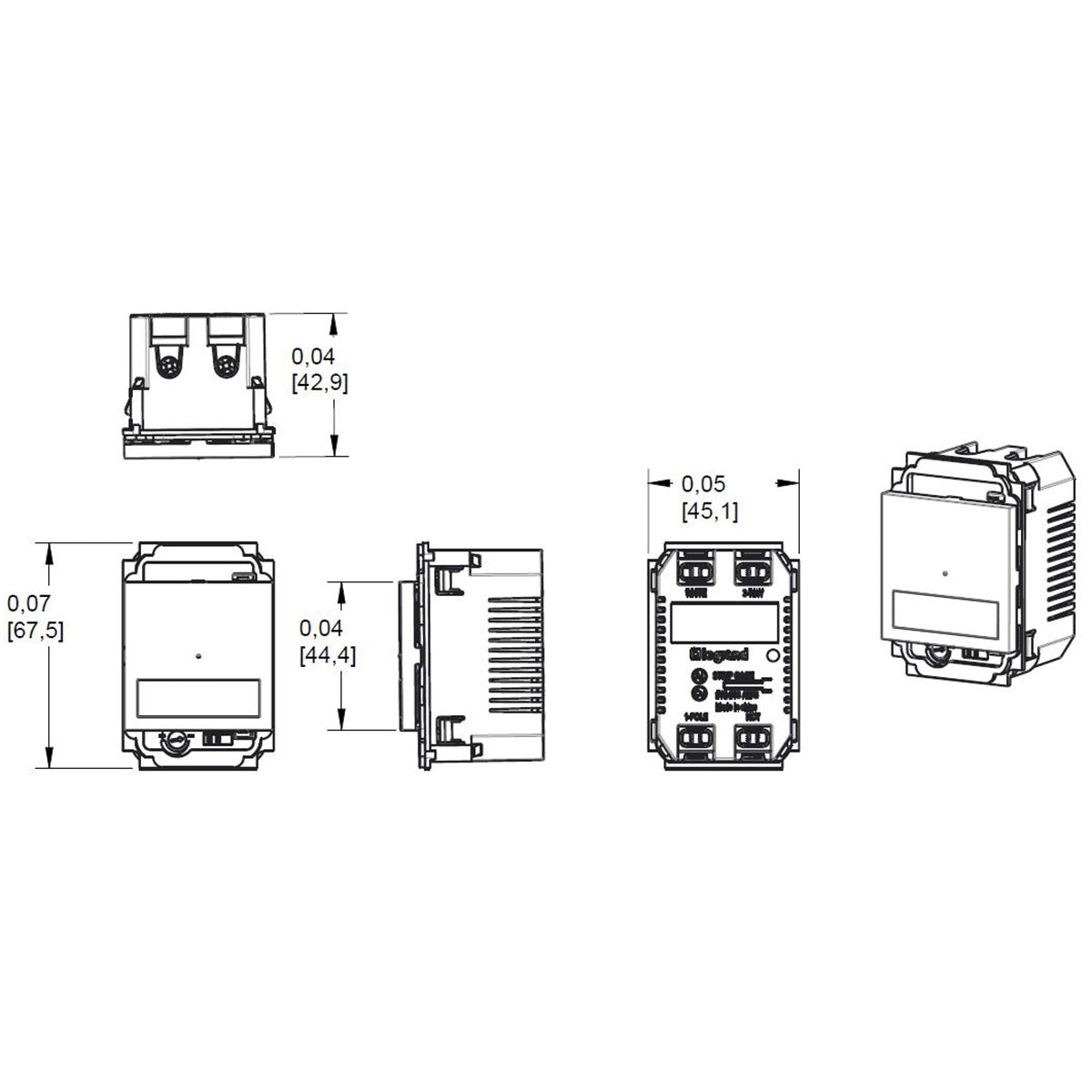 Adorne Motion Sensor Switch Manual On/Auto Off Specifications