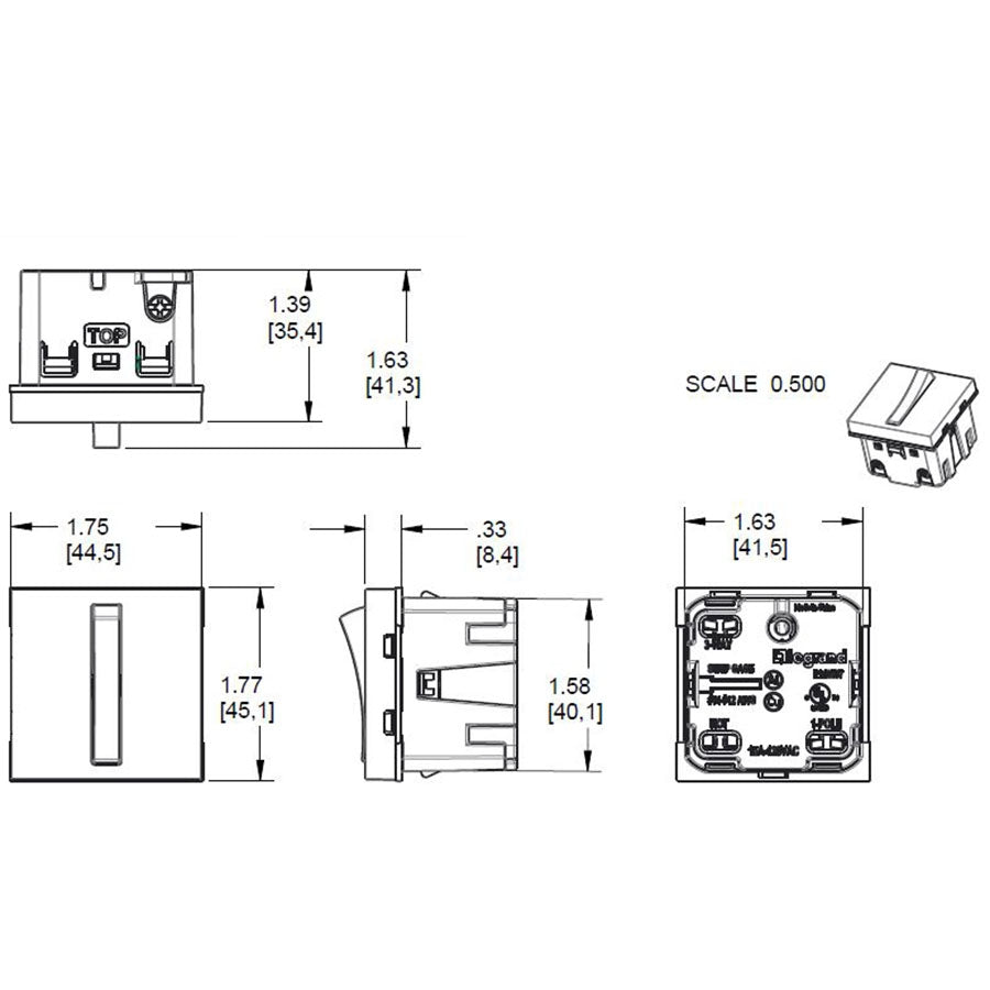 Adorne Whisper Switch Specifications