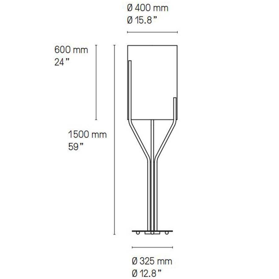 Arborescence L Floor Lamp Specifications