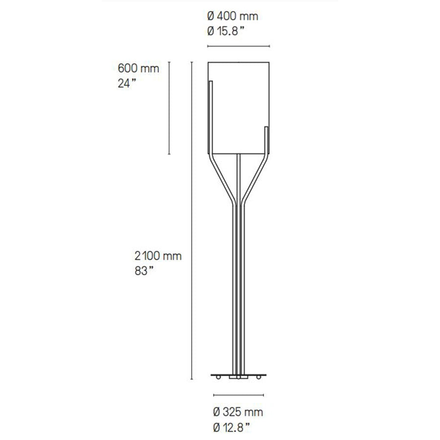 Arborescence XXL Floor Lamp Specifications