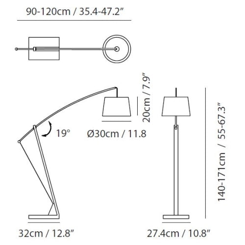 Archer Floor Lamp Small