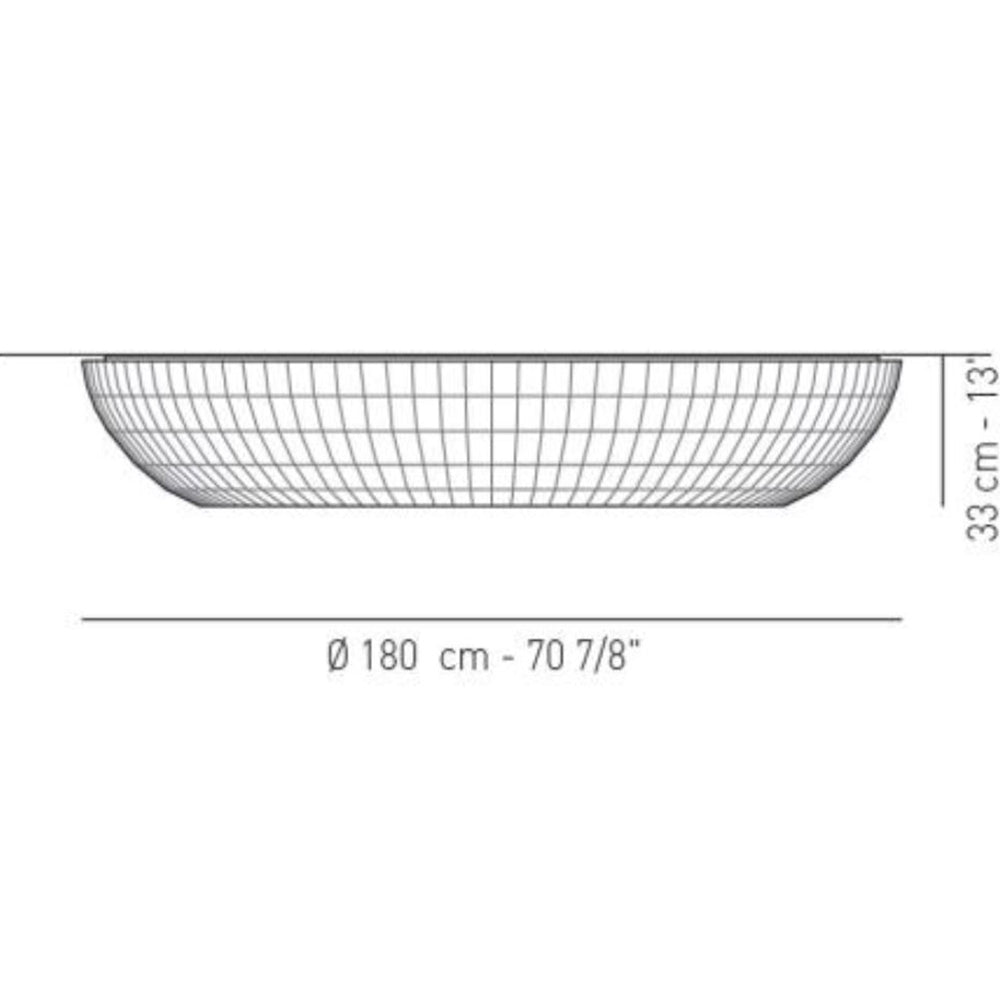 Bell X-Large Ceiling Light Specifications
