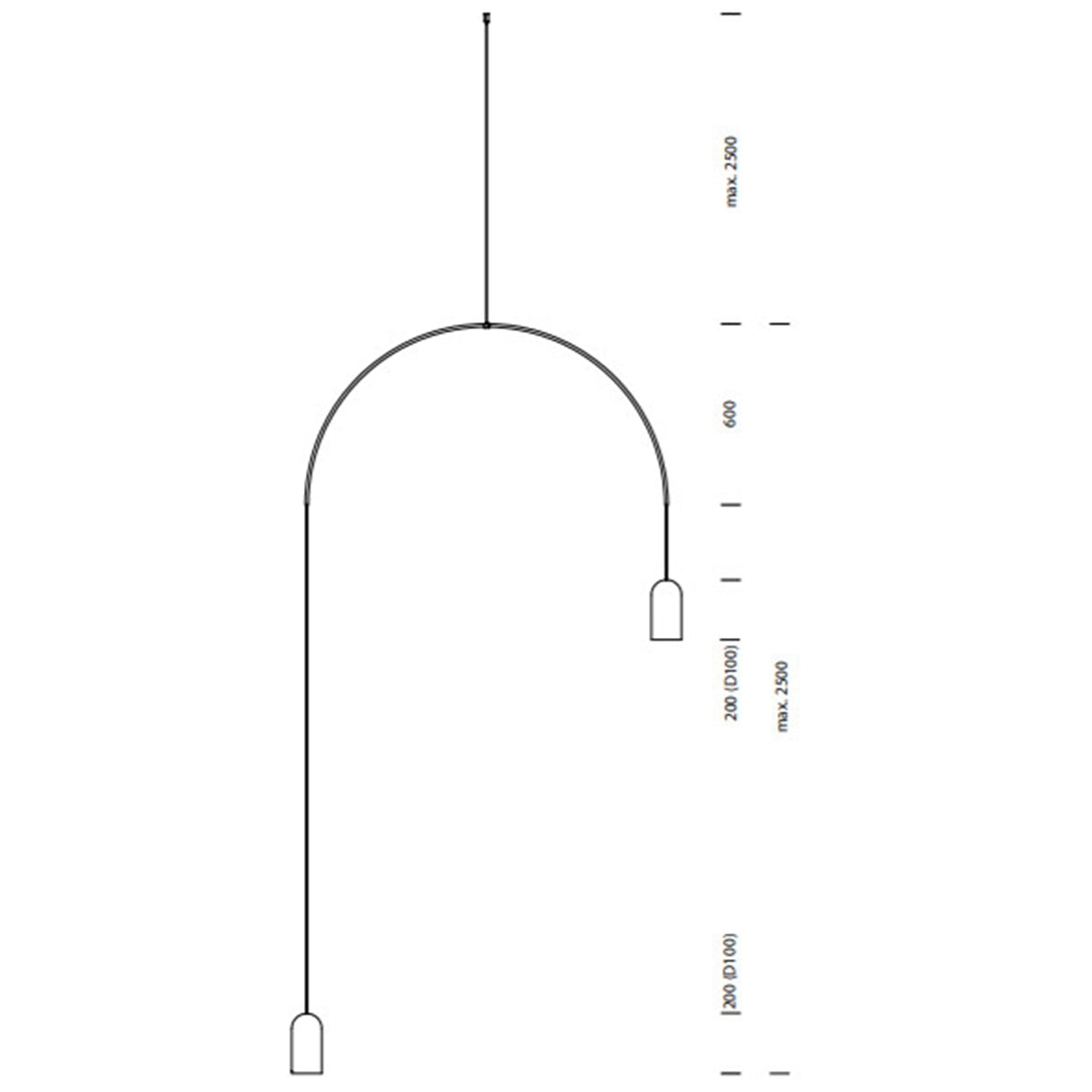 Bow Floor Lamp Specifications