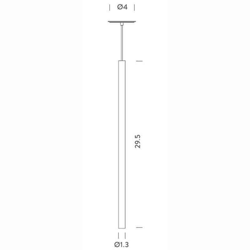 Canna Nuda Metallo Pendant Specifications