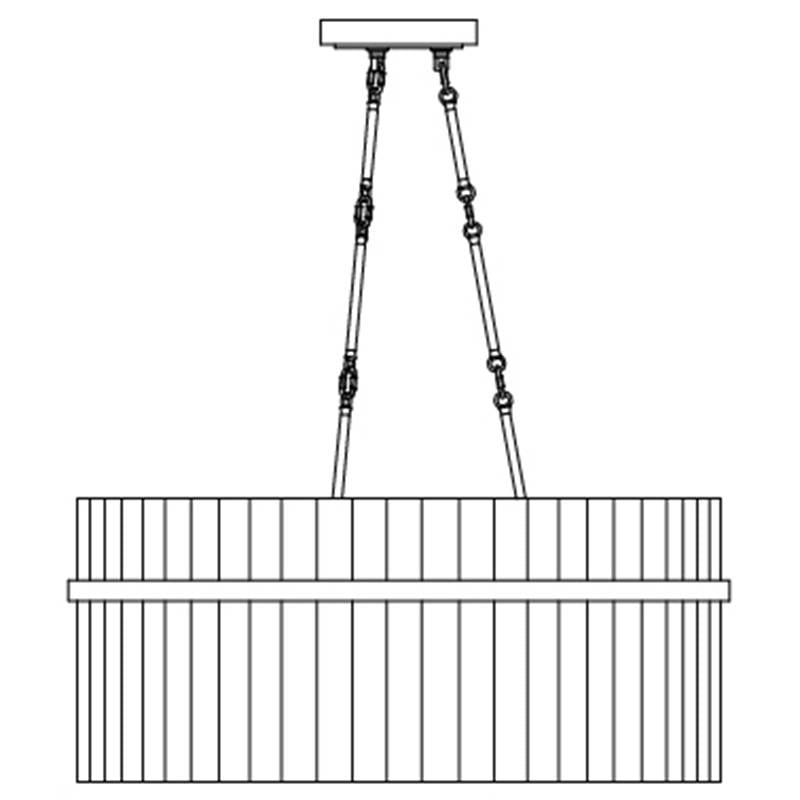 Carlisle 12-Lights Suspension Specifications