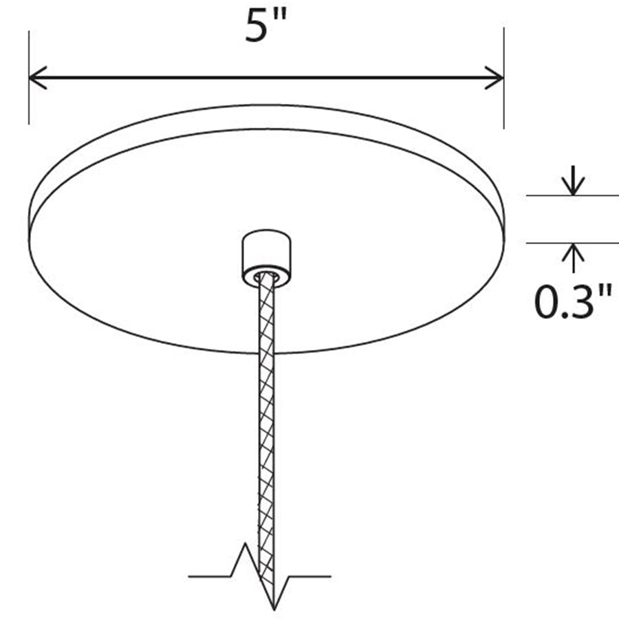 Cano Pendant Light Canopy Specifications