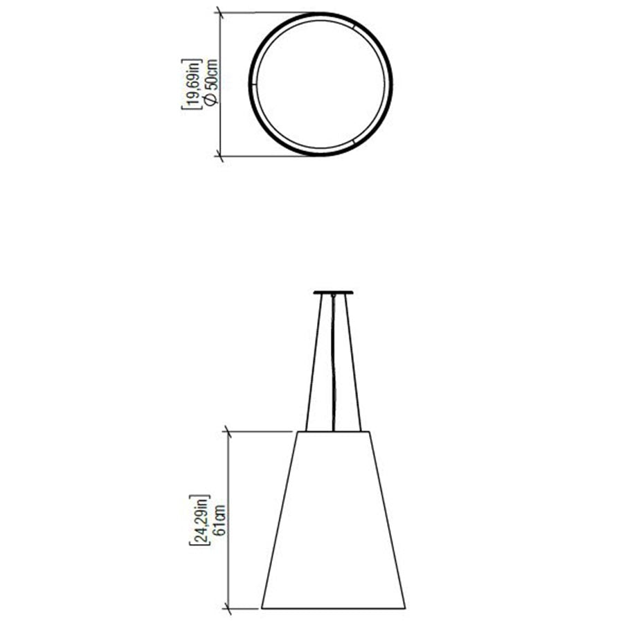 Conico Small Pendant Specifications