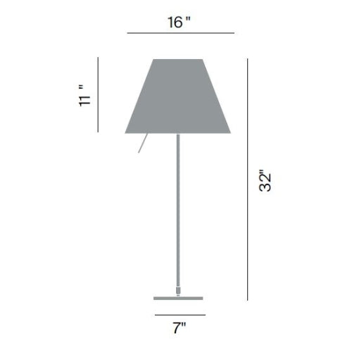 Costanza Table Lamp With On/Off Switch