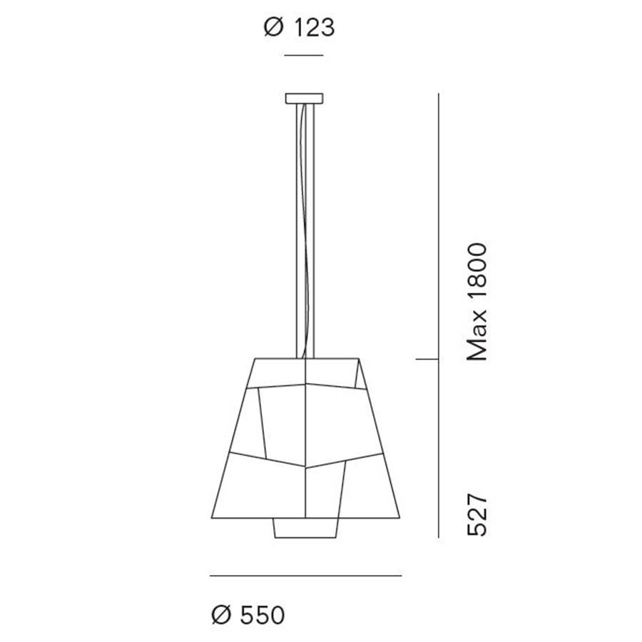 Crinolina Pendant Light Specifications