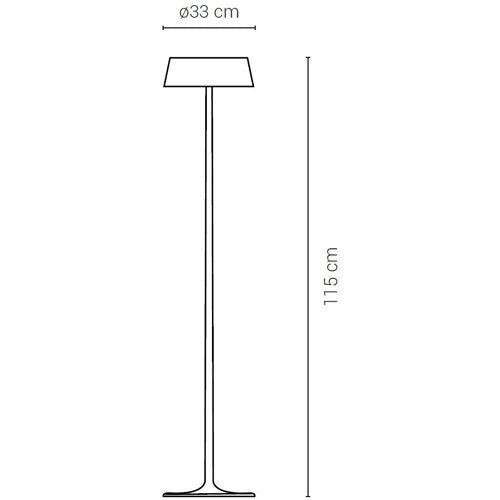 China Small Floor Lamp by Penta