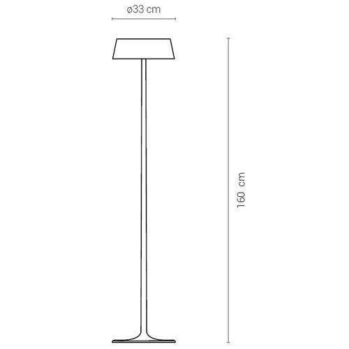 China Large Floor Lamp by Penta