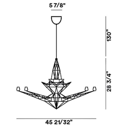 Specification Banner Lightweight Suspension by Foscarini