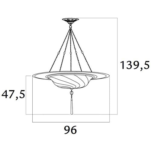 Scudo Saraceno Silk Medium Suspension with Metal Ring