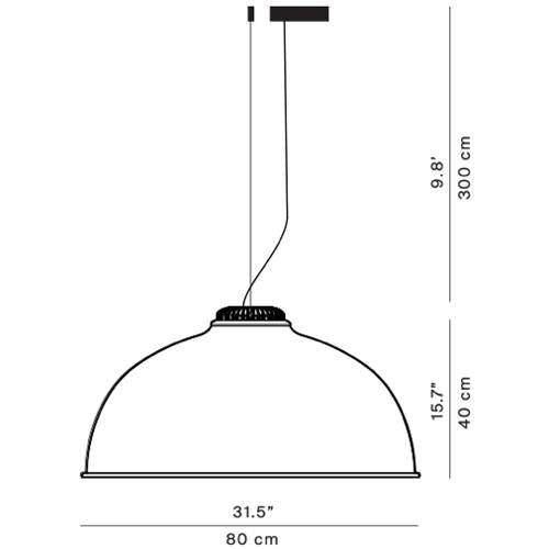 Farel Acoustic Suspension by Luceplan