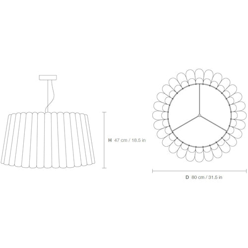 Renata L Medium Suspension by Weplight