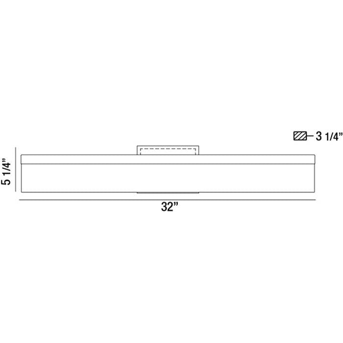 Sole LED Large Wall Sconce by Eurofase