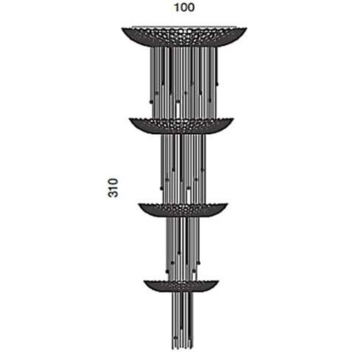 Chrysalis Chandelier by IDL