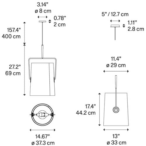 Fork Large Suspension by Diesel Living with Lodes