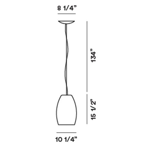 Specification Banner New Buds 1 LED Pendant Light