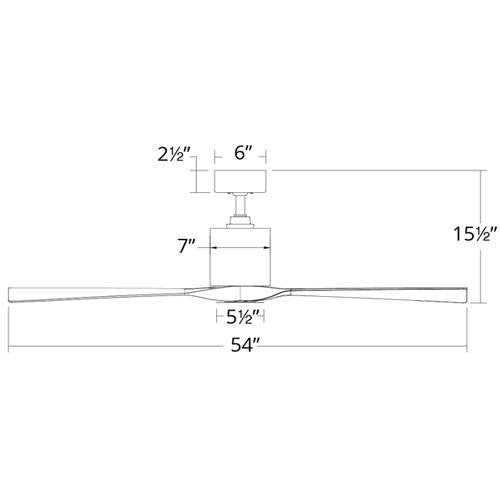 Aviator 54-5 Fan by Modern Forms