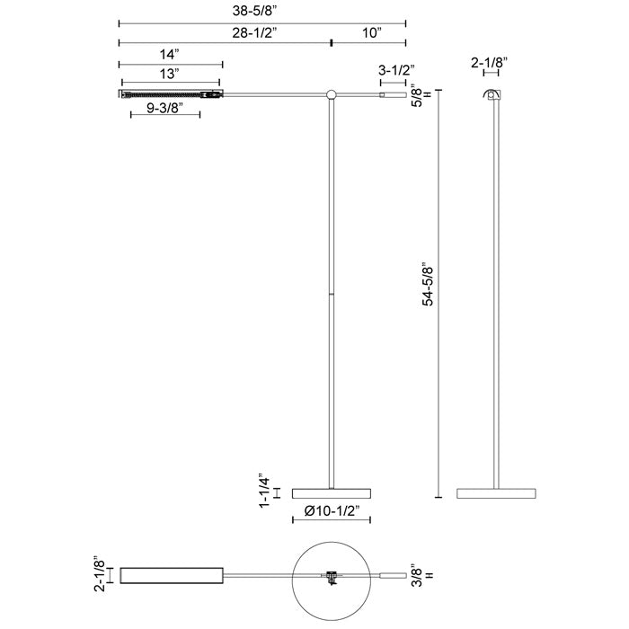 Astrid Floor Lamp by Alora