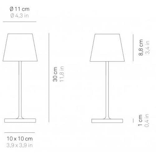 Poldina Mini Table Lamp by Ai Lati