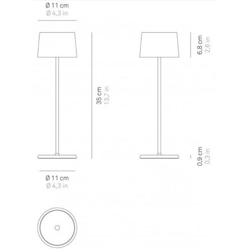 Olivia Table Lamp by Ai Lati