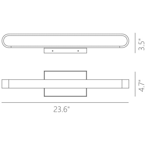 Sonara Small Wall Sconce by Page One