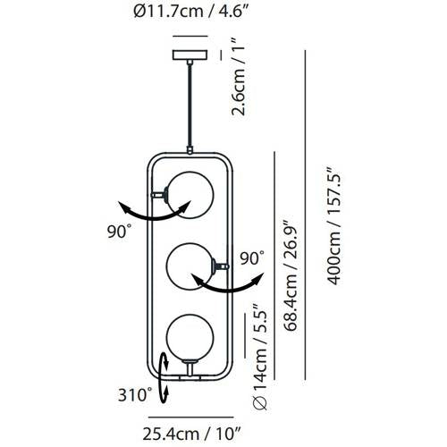 Sircle PV3 Pendant by Seed Design