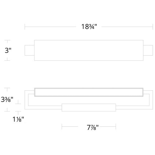 Kinsman Small Indoor Wall Sconce by Modern Forms