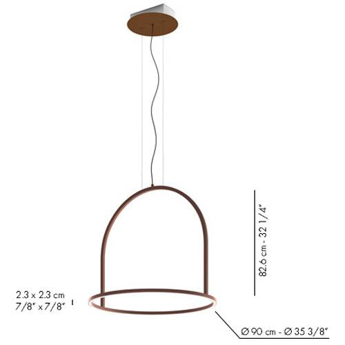 U-Light Large Pendant by Axo Light