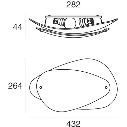 Moledro Wall Sconce by Linea Light