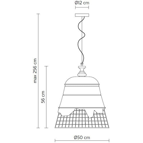 Domenica Large Pendant by Karman