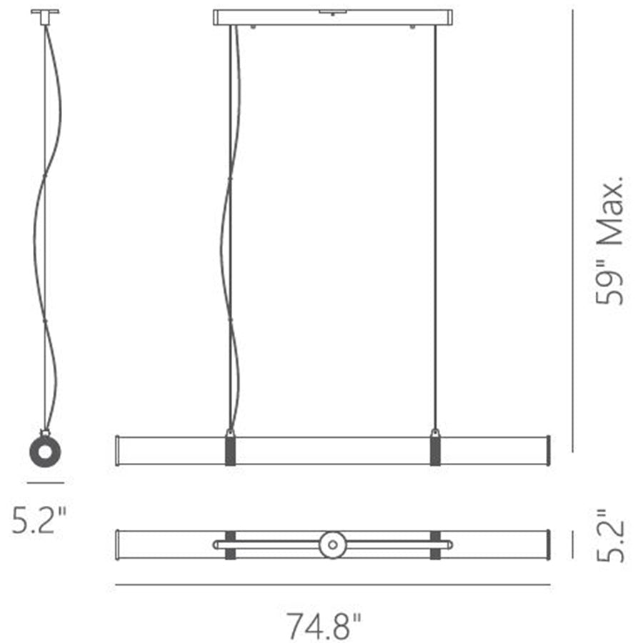 Diamante X-Large Pendant Specifications