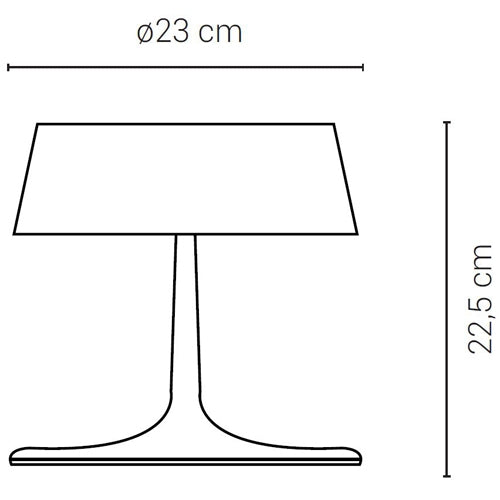 China Small Table Lamp by Penta