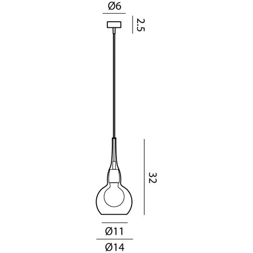 300G Pendant by Cangini & Tucci