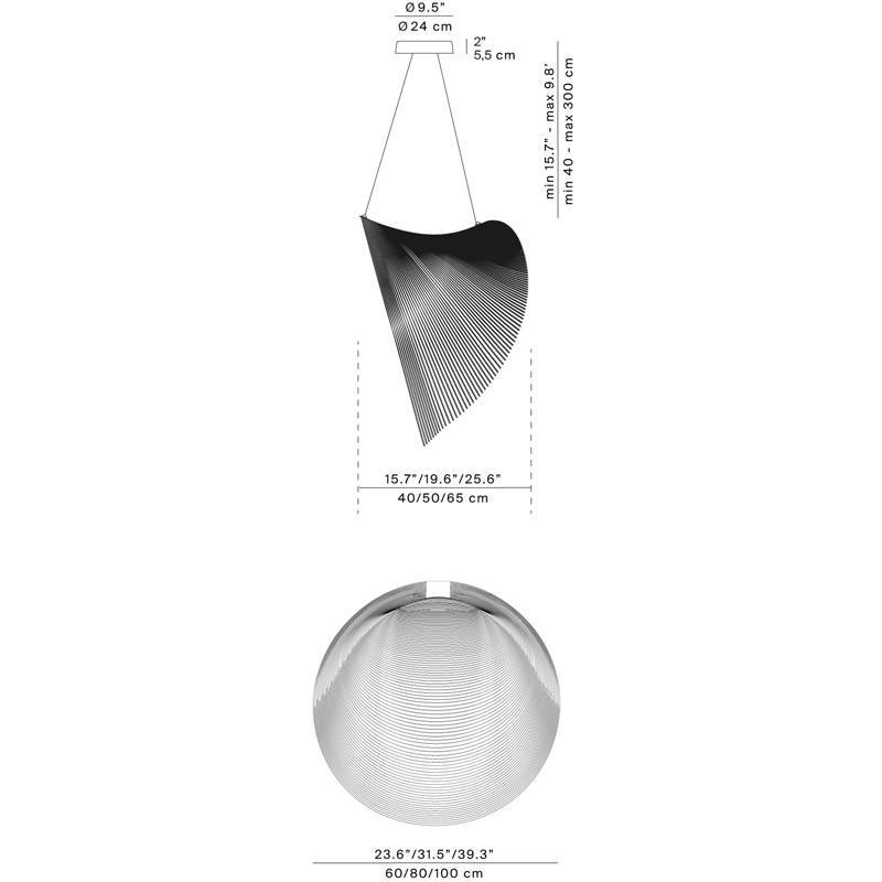 Illan Suspension by Luceplan