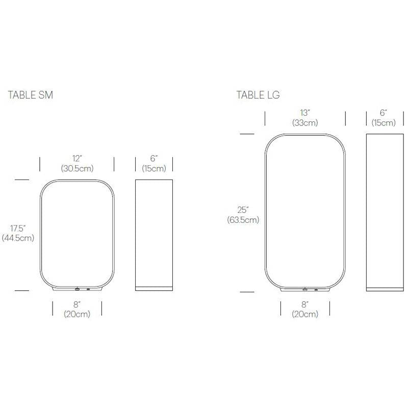 Contour Table Lamp by Pablo