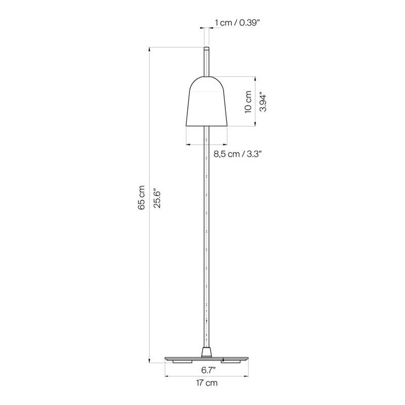 Ascent Table Lamp by Luceplan