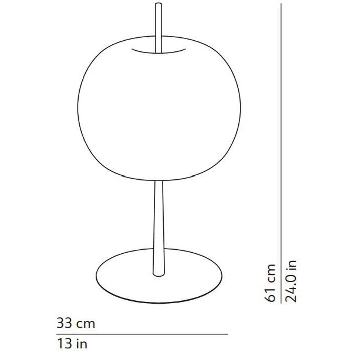 Kushi XL Table Lamp by Kundalini