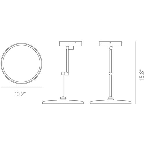 Vanity Mirror with Light by Page One