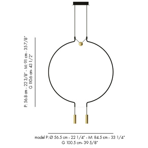 Liaison USLIAIX 2 Suspension by Axo Light