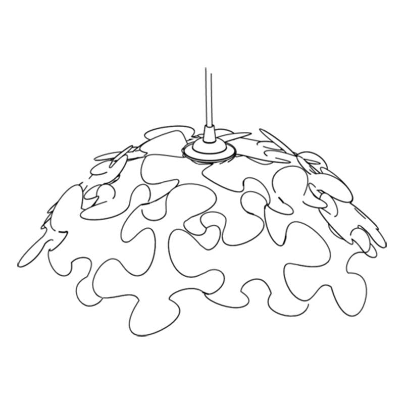 Lora Pendant Upper View Specifications