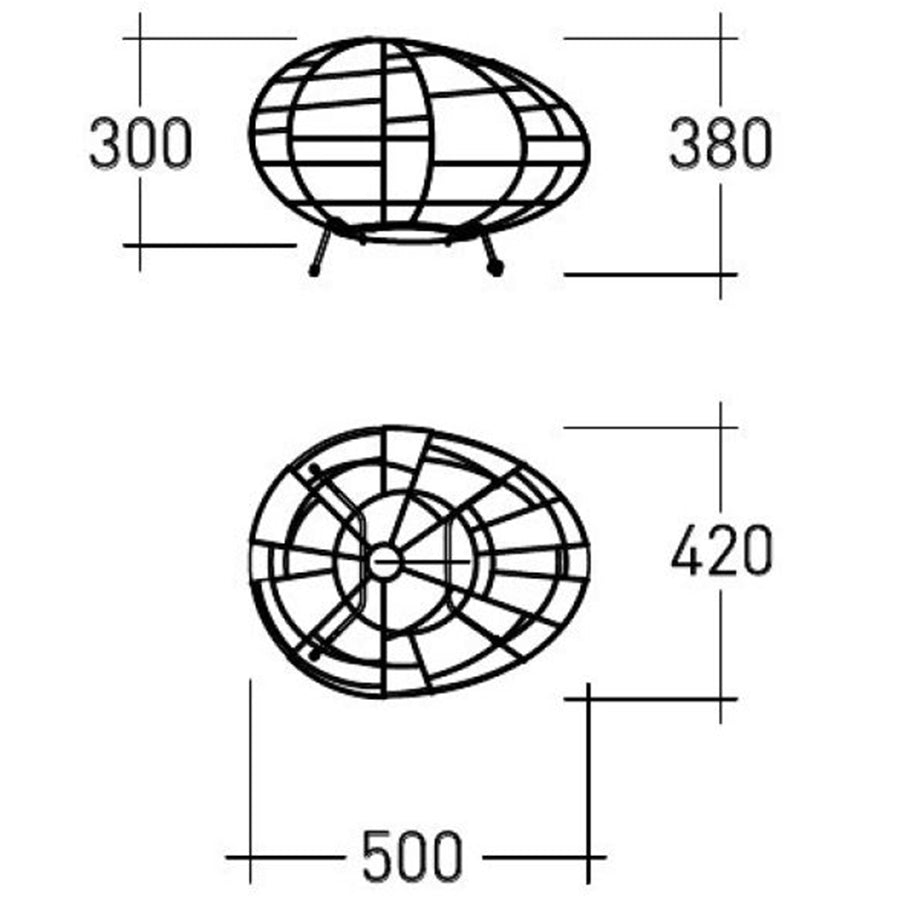 Egg Table Lamp Specifications