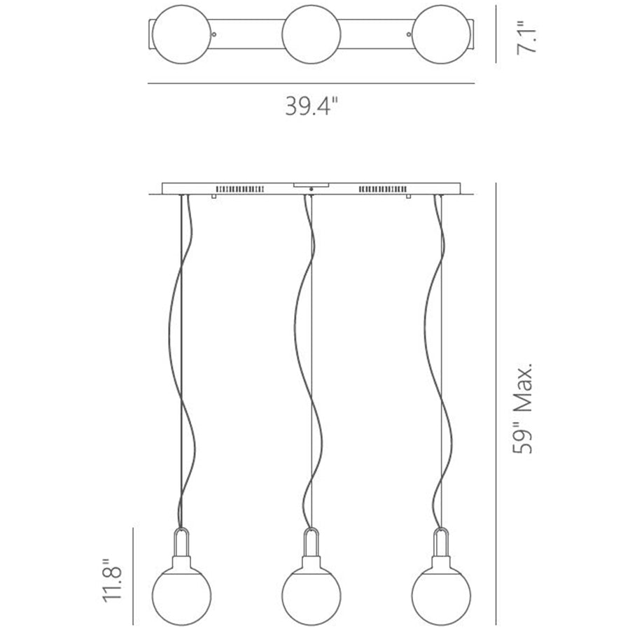 Essence 3 Light Pendant Specifications