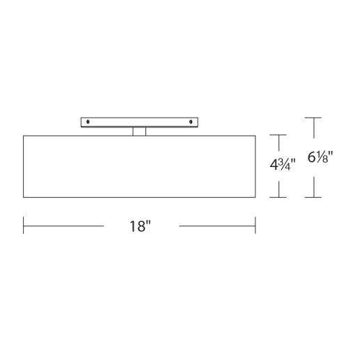 Metropolis Flush Mount Small